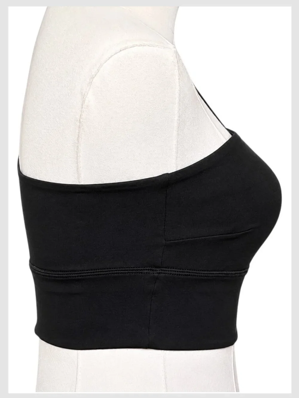 Lululemon Align Asymmetrical Bra Black One Shoulder Nulu S 4